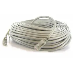 Netzwerkkabel CAT6e UTP - schnelle Gigabit LAN Internetverbindung für Heim & Büro - 2x RJ45-Stecker, vergoldete Kontakte, 1,0m Kupferinnenleiter