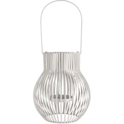 Upside Down Lantern von Piffany, Outdoor, Medium, Light Grey