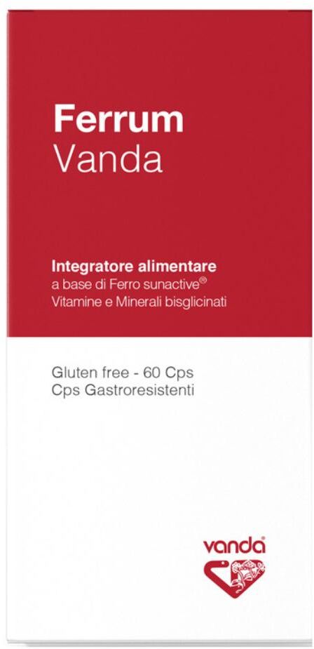 VANDA OMEOPATICI Srl FERRUM 60 Cps Vanda