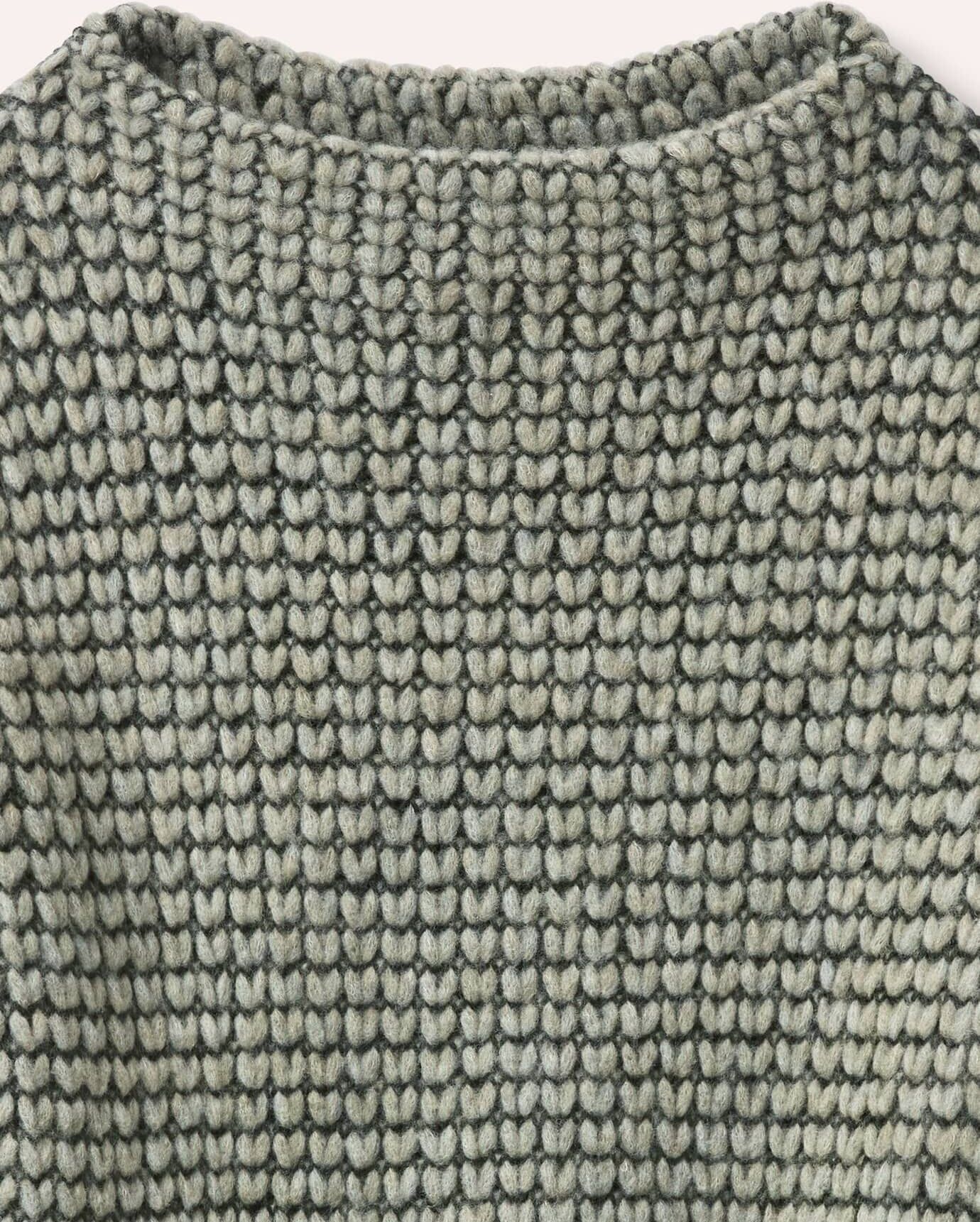 Walbusch Pullover in Grobstrickoptik, normale Größen, Farbe Grün, 46, in Europa gefertigt weich & leicht Damen