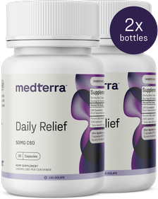 Medterra Daily Relief CBD Isolate Capsules