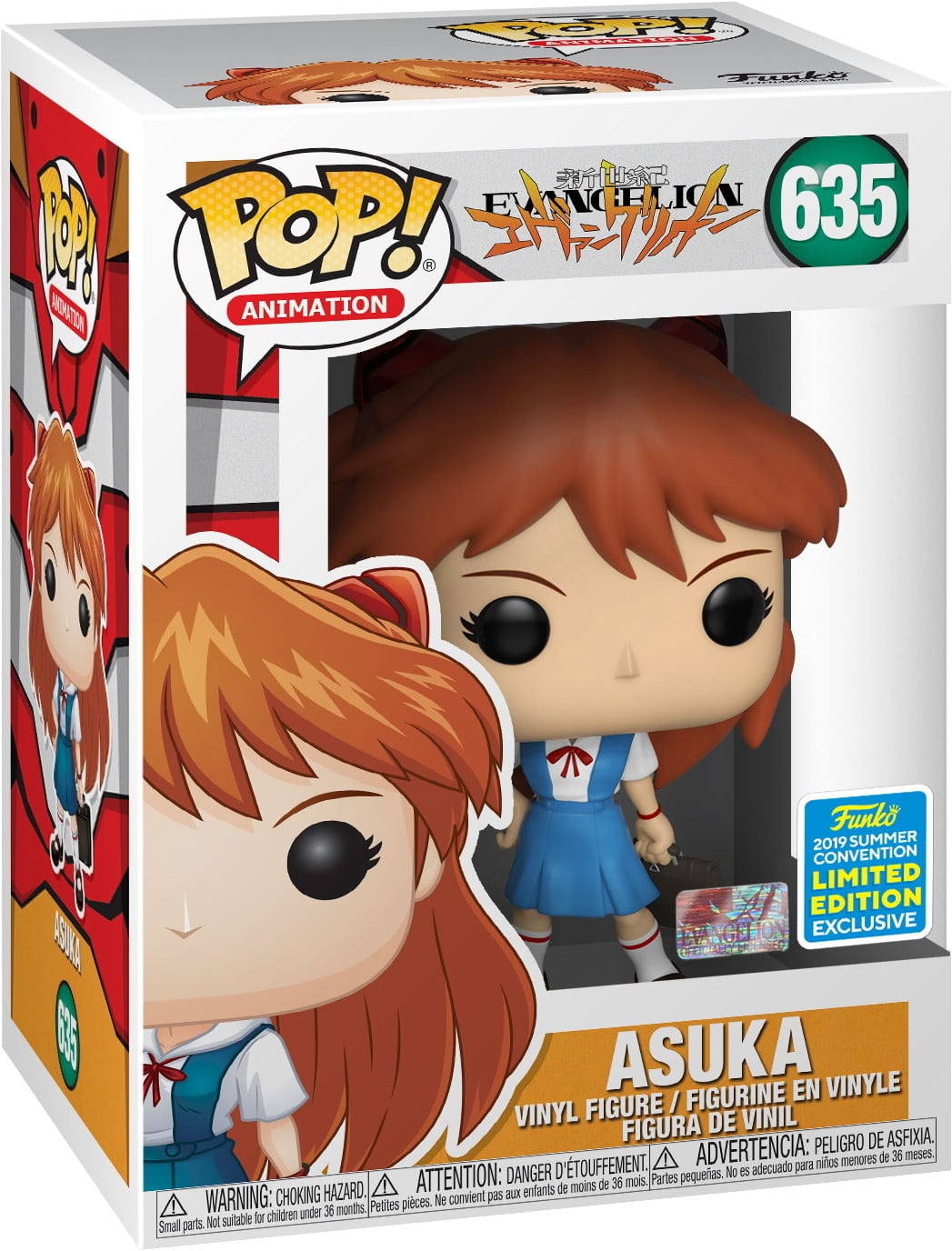 Funko Pop! Evangelion Asuka 635 Limited Edition Vinyl Figuur