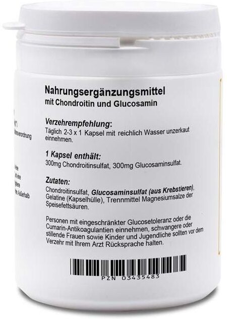 ALLPHARM Chondroitin Glucosamin Kapseln 120 St