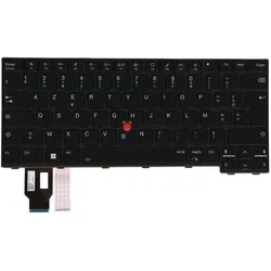 Lenovo Tastatur französisch backlight T14 Gen 3 P14s Gen 3 L14 Gen 3, Notebook Ersatzteile, Schwarz