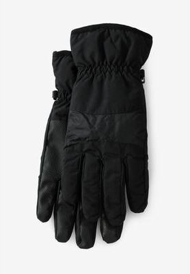 Men's Big & Tall Casual Nylon Gloves by KingSize in Black (Size 3XL)