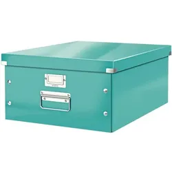 Leitz Ablagebox WOW 6045 »Click & Store« groß blau, 36.9x20x48.2 cm