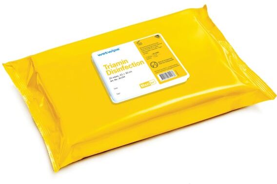 Wet Wipe Triamin Disinfection, Maxi, 20 Wipes