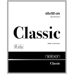 Nielsen Bilderrahmen Classic Aluminium Silber / 40 x 50