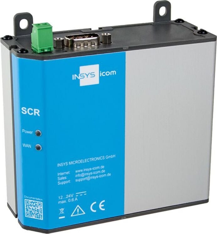 Insys icom SCR-E200 1.1 LAN-naar-LAN router met VPN-optie