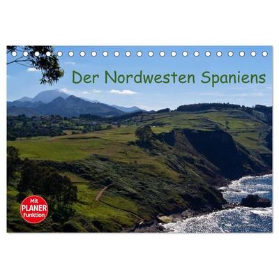 Der Nordwesten Spaniens (Tischkalender 2027 DIN A5 quer), CALVENDO Monatskalender