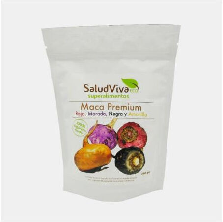 SALUDVIVA MACA GELATINIZADA PREMIUM BIO SEM GLUTEN 200g