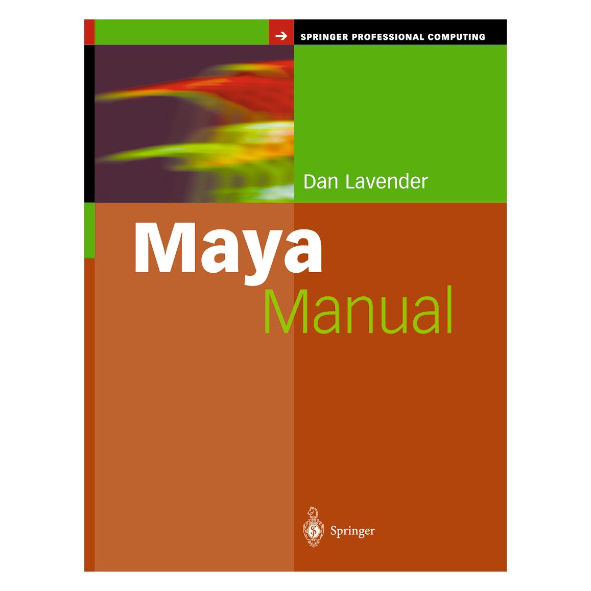 Springer Maya Manual (Englisch, Softcover, Daniel Lavender) (55531897)