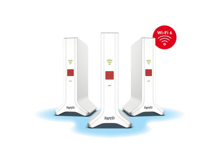 FRITZ! Mesh Set 4200 3-pack Mesh router Rood