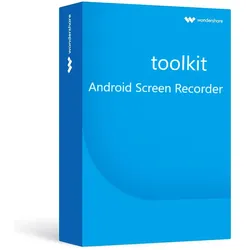 Wondershare toolkit - Android Screen Recorder Windows