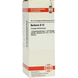 Berberis D12 20 ML