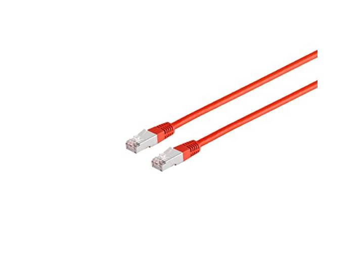 S-Conn 20m RJ45 cavo di rete Rosso Cat6 S/FTP (S-STP)