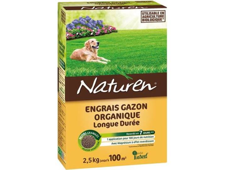 Engrais Gazon 2.5kg /nc - Naturen