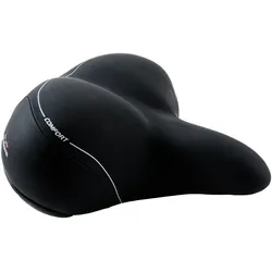 Bequemsattel P&P Comfort 630 schwarz, Uni,265x260 mm, ca. 966g
