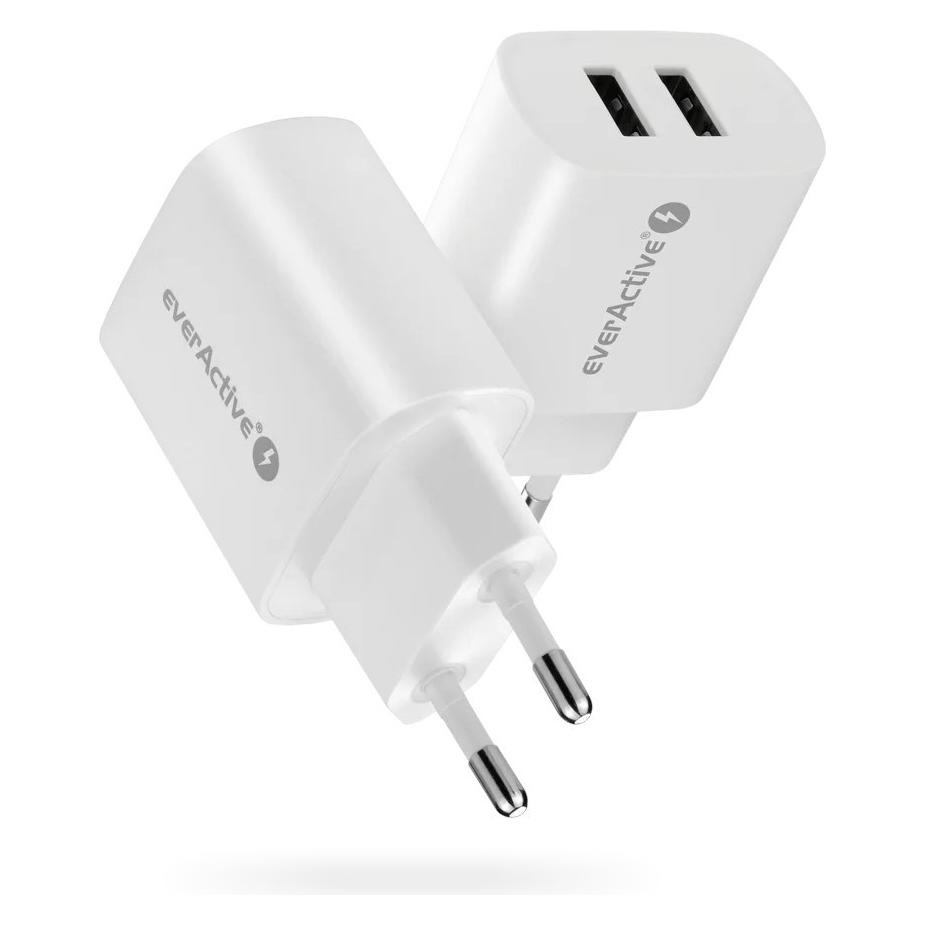 Dudao EverActive Netzteil 12W 2xUSB SC-220 (12 W, 2 Ports) (everActive)