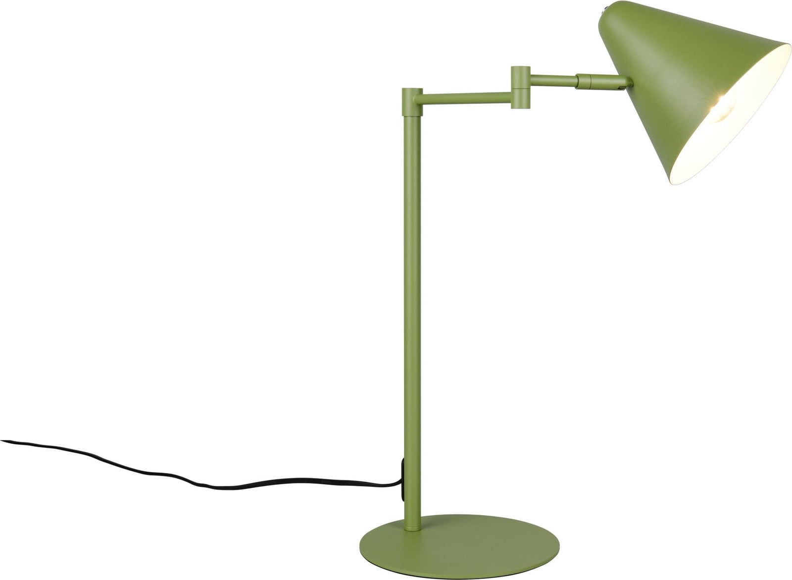 Trio Cosima Design tafellamp groen B: 56 cm, D: 46 cm, H: 17 cm