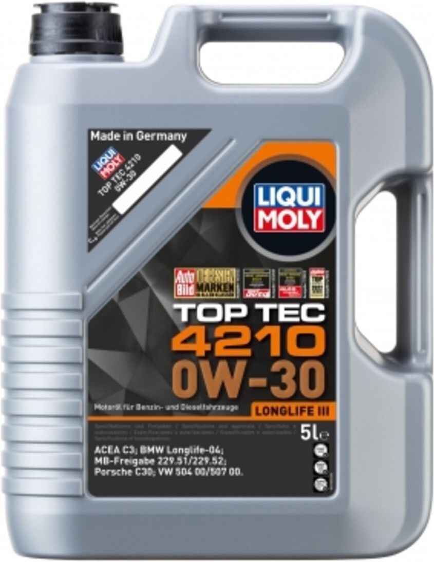 Motoröl LIQUI MOLY 21605 TopTec 4210 0W30 5L