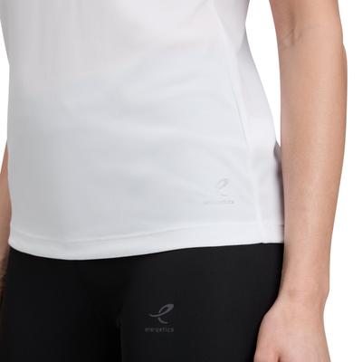Laufshirt ENERGETICS "Da.-T-Shirt Natalja II SS W", Damen, Gr. XXL, weiß, Obermaterial: 100% Polyester, normal, Rundhals, Shirts Laufshirt, mit Rundhalsausschnitt, Kurzarmdesign, schnell trocknend, atmungsaktiv