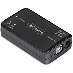 StarTech USB Isolator 6KV (USB-A, USB-B, 1 Port), Dockingstation + USB Hub, Schwarz