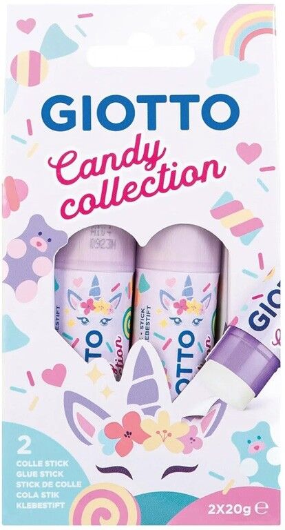 Etui 2 x Baton de colle Giotto 20G Candy