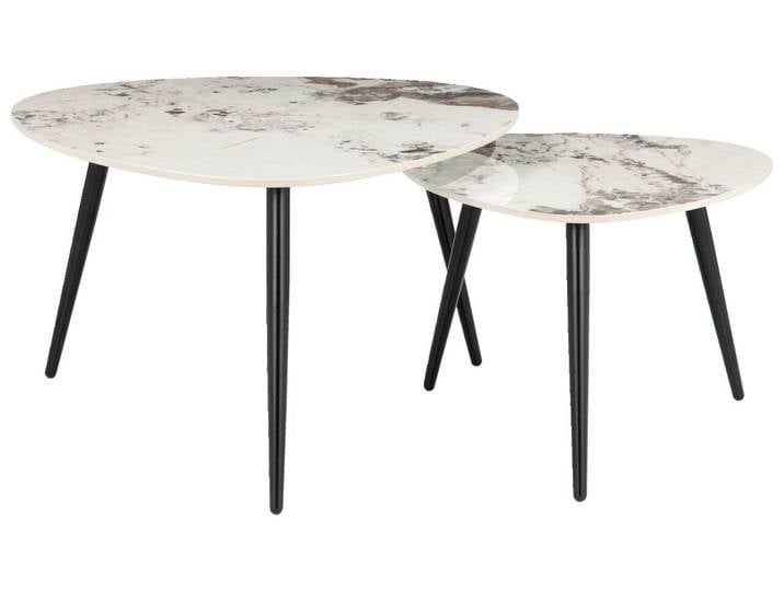 XORA Couchtisch-Set RITA, multicolour, Keramik
