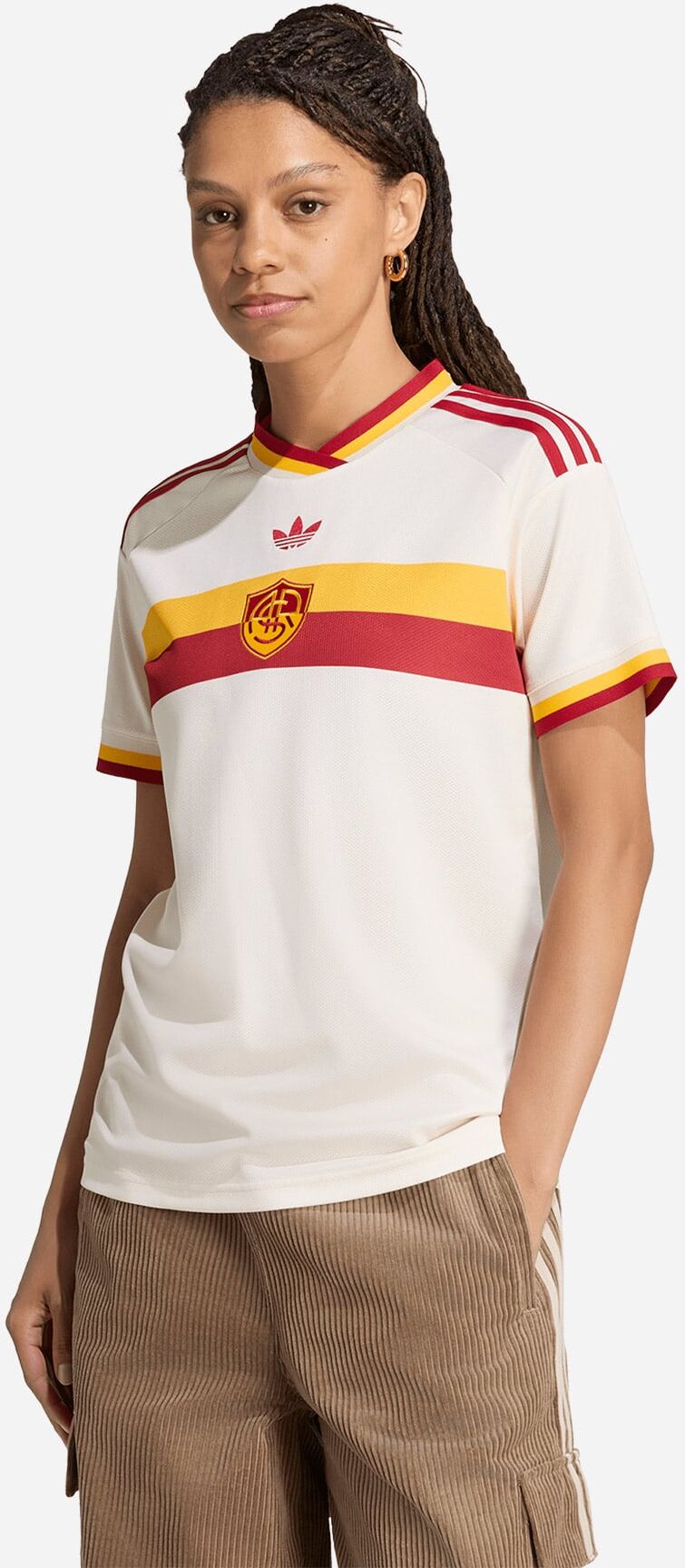 Adidas As Roma Away 26-27 W - Maglia Calcio Ufficiale - Uomo M