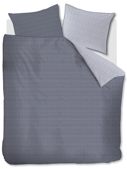 Riviera Maison Twisted Blauw dekbedovertrek voor volwassenen