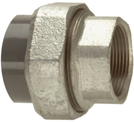Bänninger PVC-U/gtw Rohrverschraubung 1T50115032 63mmxIG 2", DN 50, mit zylindrischem IG