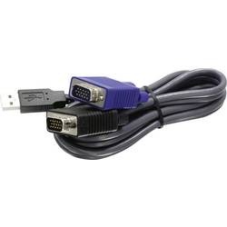 TrendNet KVM Adapter 1.5 m Schwarz TK-CU06
