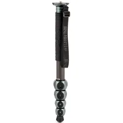 3 Legged Thing Legends Alana Carbon Fibre Travel Friendly Monopod Metallic Slate Grey (Carbon), Stativ, Grau