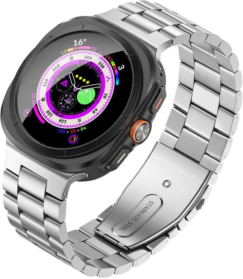INF Edelstahlarmband für Samsung Galaxy Watch 8 Silber