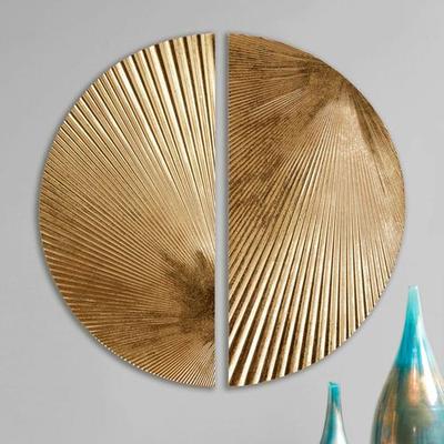 Jla Home/Furniture & Decor Eclipse Wall Decor Gold Set of Two, Set of Two, Gold