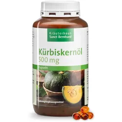 Kürbiskernöl 500 mg Kapseln 400 Kapseln - 272 g