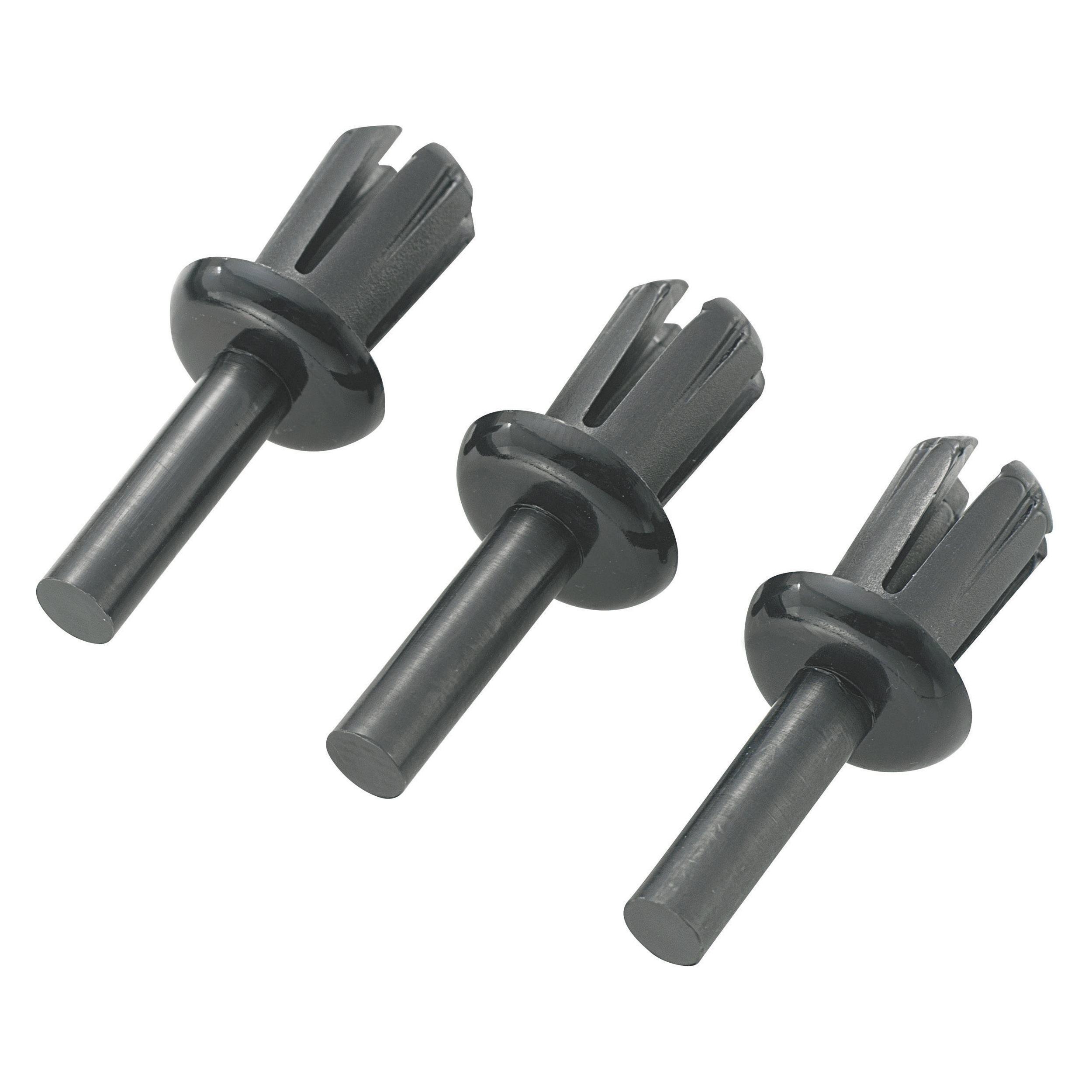 Tru Components TC-SRR-0612K203 Spreizniete Loch-Ø 6.2mm Schwarz 1000St. (TC-10820828)
