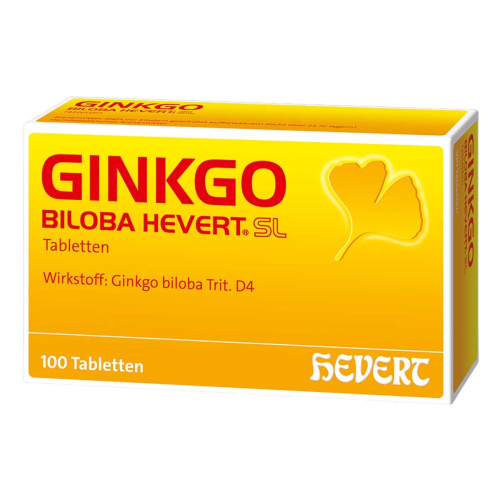 Hevert-Arzneimittel GmbH & Co. KG Ginkgo Biloba Hevert SL Tabletten 20293990