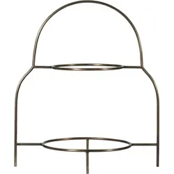 Sana Tellerhalter 37 cm Antik-Messing