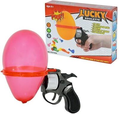 Inspired Finds PartyBlast Russian Roulette Balloon Surprise Game Set random Color