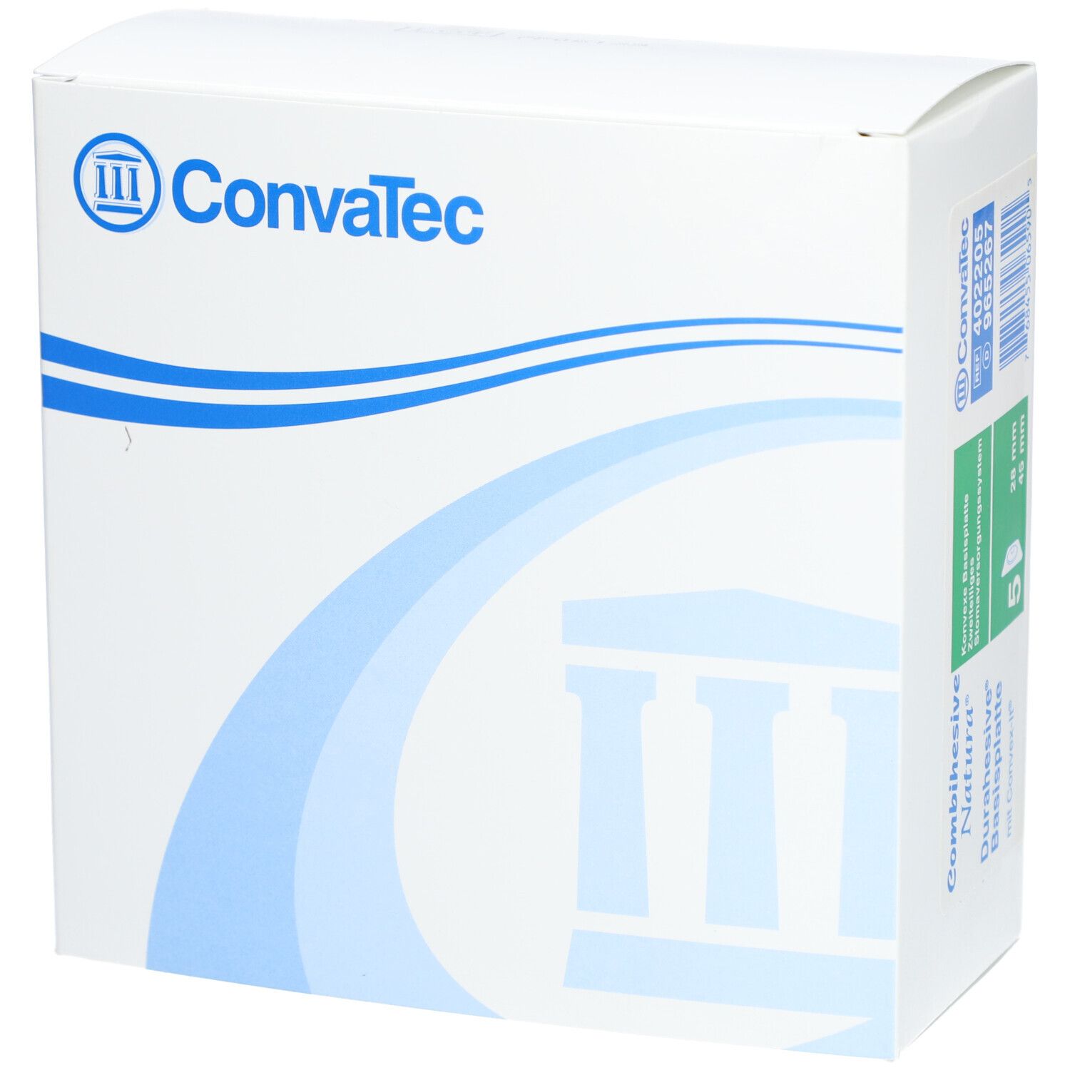 Combihesive Natura Basis konv.RR45 28mm fl.ov.Kle. 5 St Basisplatte