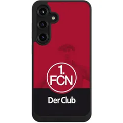 Nivocase Handyhülle für Samsung Galaxy S25+ Hülle NIVOpure Case Schwarz 1. FC Nürnberg Der Club Offizielles (Samsung Galaxy S25+), Smartphone Hülle, Schwarz