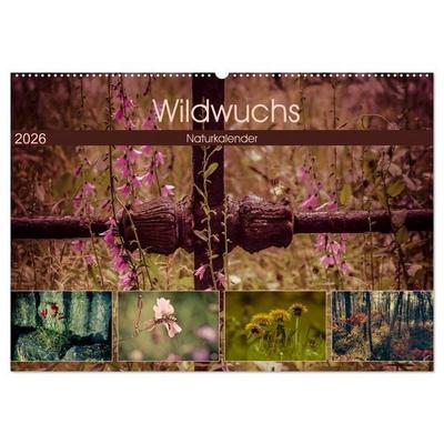 Wildwuchs 2026 (Wandkalender 2026 DIN A2 quer), CALVENDO Monatskalender