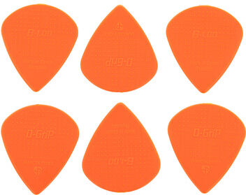D-Grip Picks Jazz B Nylon Orange 1,00 Orange