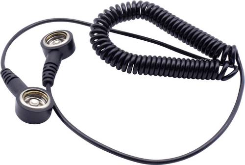 Quadrios ESD-Erdungskabel 1.80m Druckknopf 10mm