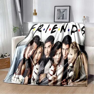 Shop Station Friends TV Series Blanket Soft Flannel Throw Blanket With Character Print For Sofa, Bed & Cozy Lounging d 39.37 59.06 In