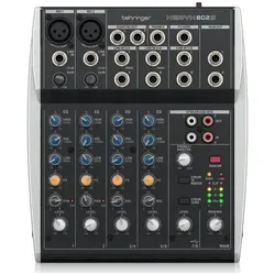 Behringer Xenyx 502S (Studio- und Livemixer), Mischpult, Schwarz