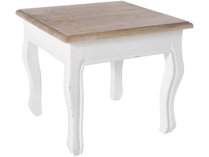 CLP Beistelltisch Alma (1er), 50x50 cm, Sofatisch im Landhausstil