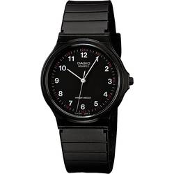 Casio Armbanduhr MQ-24-1BLLEG (B x H) 33.80 mm x 38.80 mm Schwarz Gehäusematerial=Kunstharz Material (Armband)=Kunstharz
